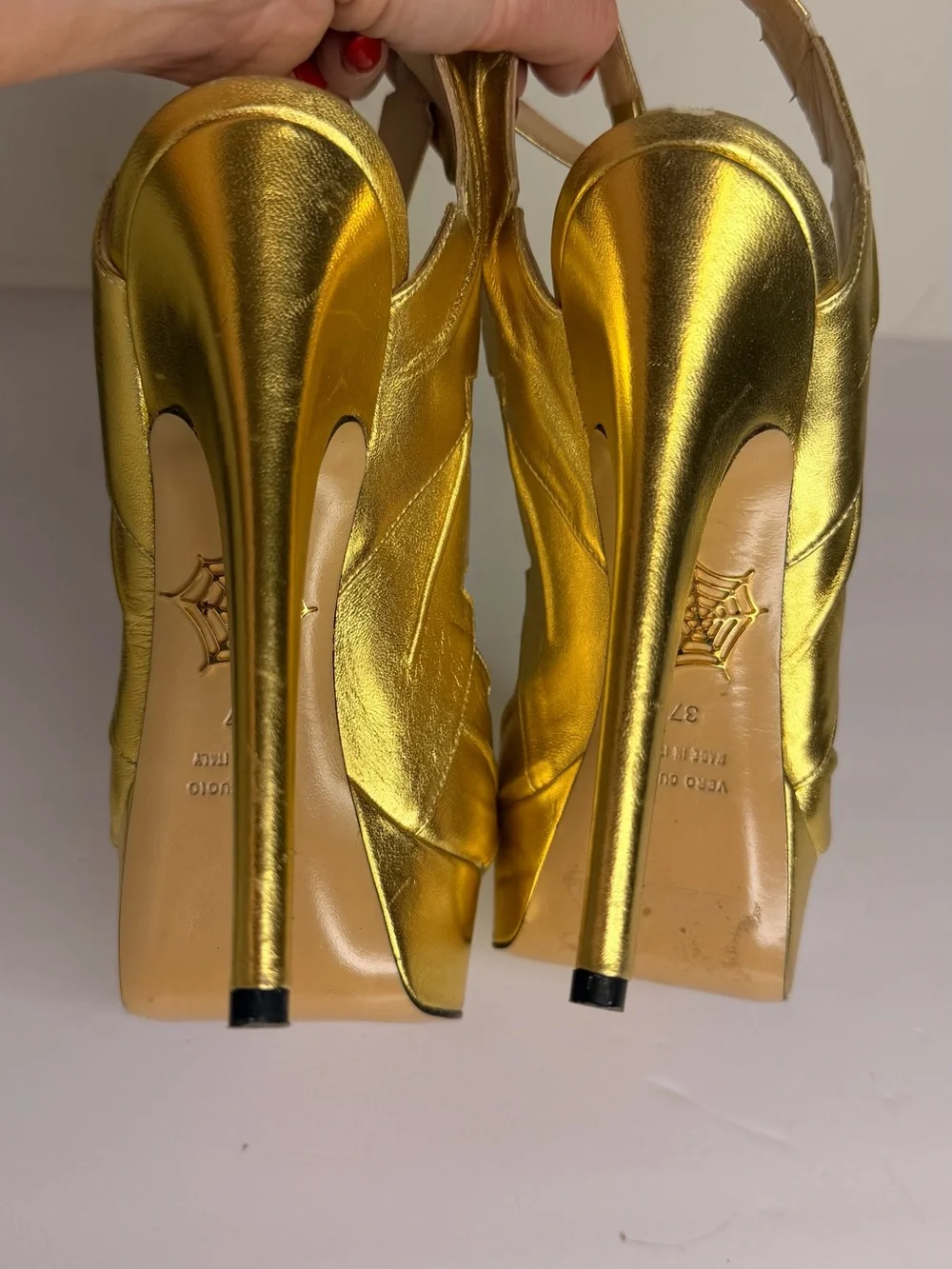 Charlotte Olympia striking gold